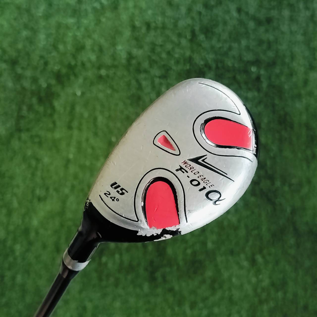 ** ไม้กอล์ฟมือซ้าย ** U5 WORLD EAGLE F-01 ก้าน ผลิตจาก TORAY FLEX R เสียงใสปิ๊ง วัสดุพรีเมี่ยมญี่ปุ่น ไม้กอล์ฟพรีเมี่ยมมือสอง ของแท้ By NakaraLuxurious
