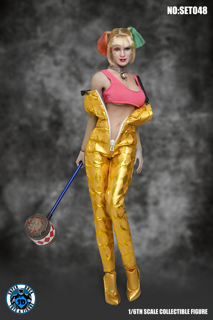 [สั่งจอง]SUPER DUCK SET048 1/6 Cosplay Crazy Female clown