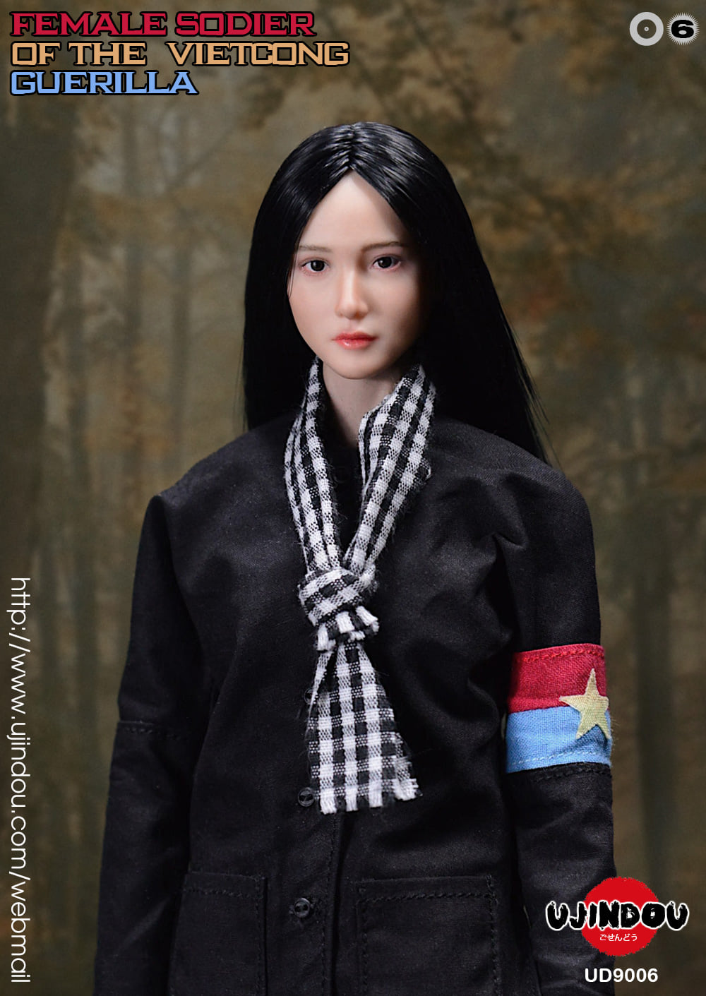 [สั่งจอง]UJINDOU UD9006 1/6 FEMALE SOLDIER OF THE VIETCONG GUERILLA