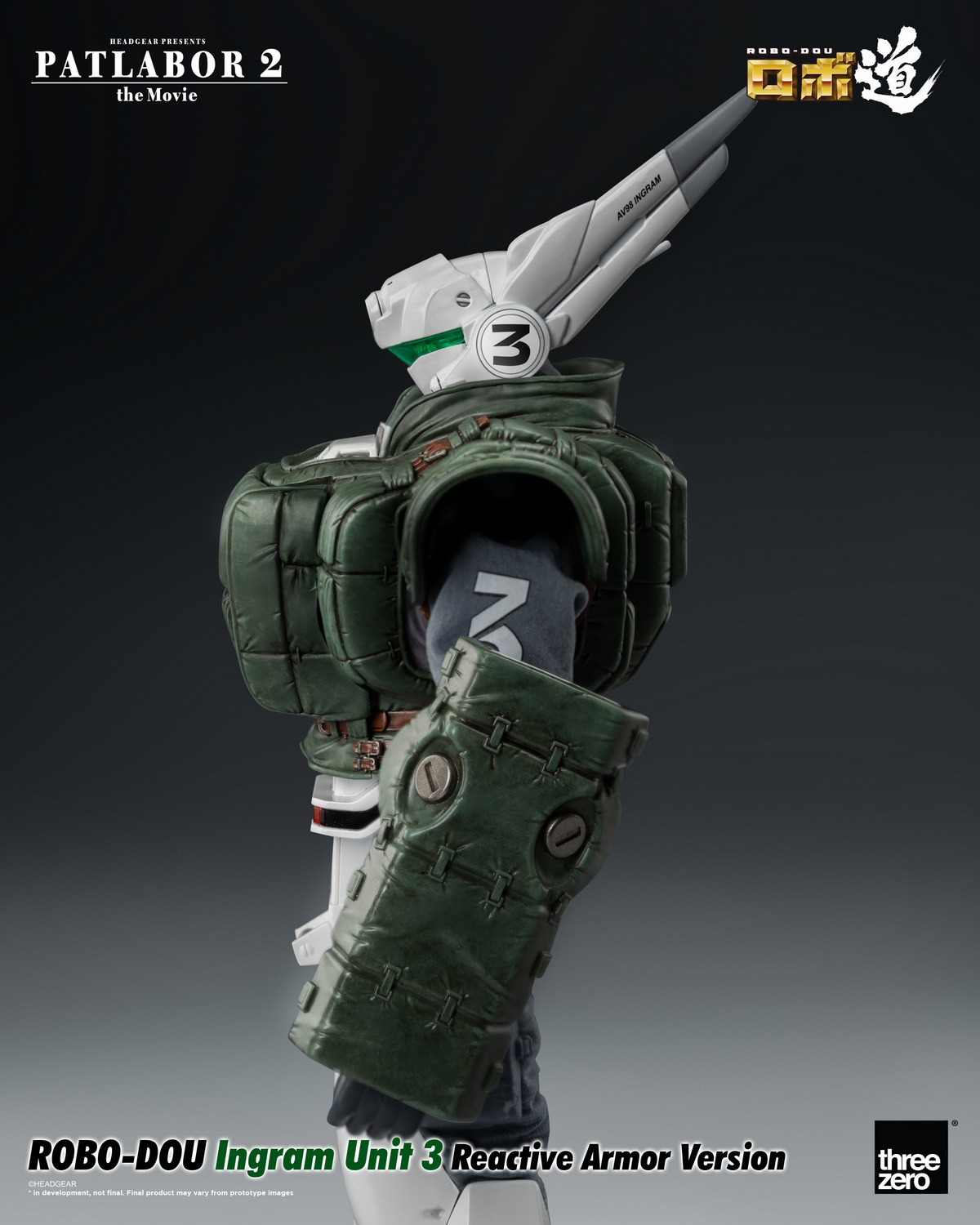 [สั่งจอง] Threezero 1/35 : Patlabor 2: The Movie - ROBO-DOU Reactive Armor Version