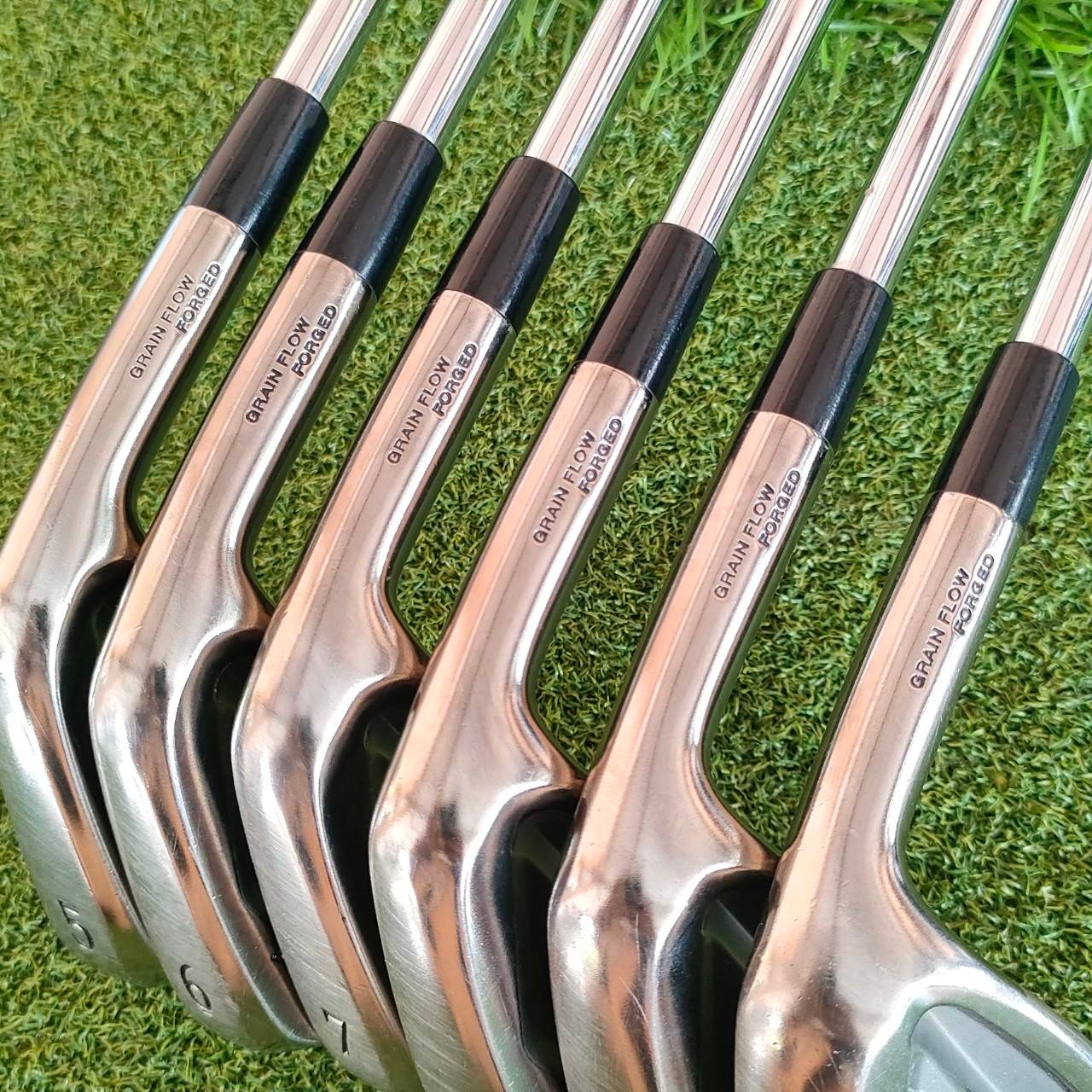 ชุดเหล็ก MIZUNO MP-63 Grain Flow Forging process เหล็ก 5 - 9 PW รวม 6 ชิ้น ก้าน DYNAMIC GOLD X100