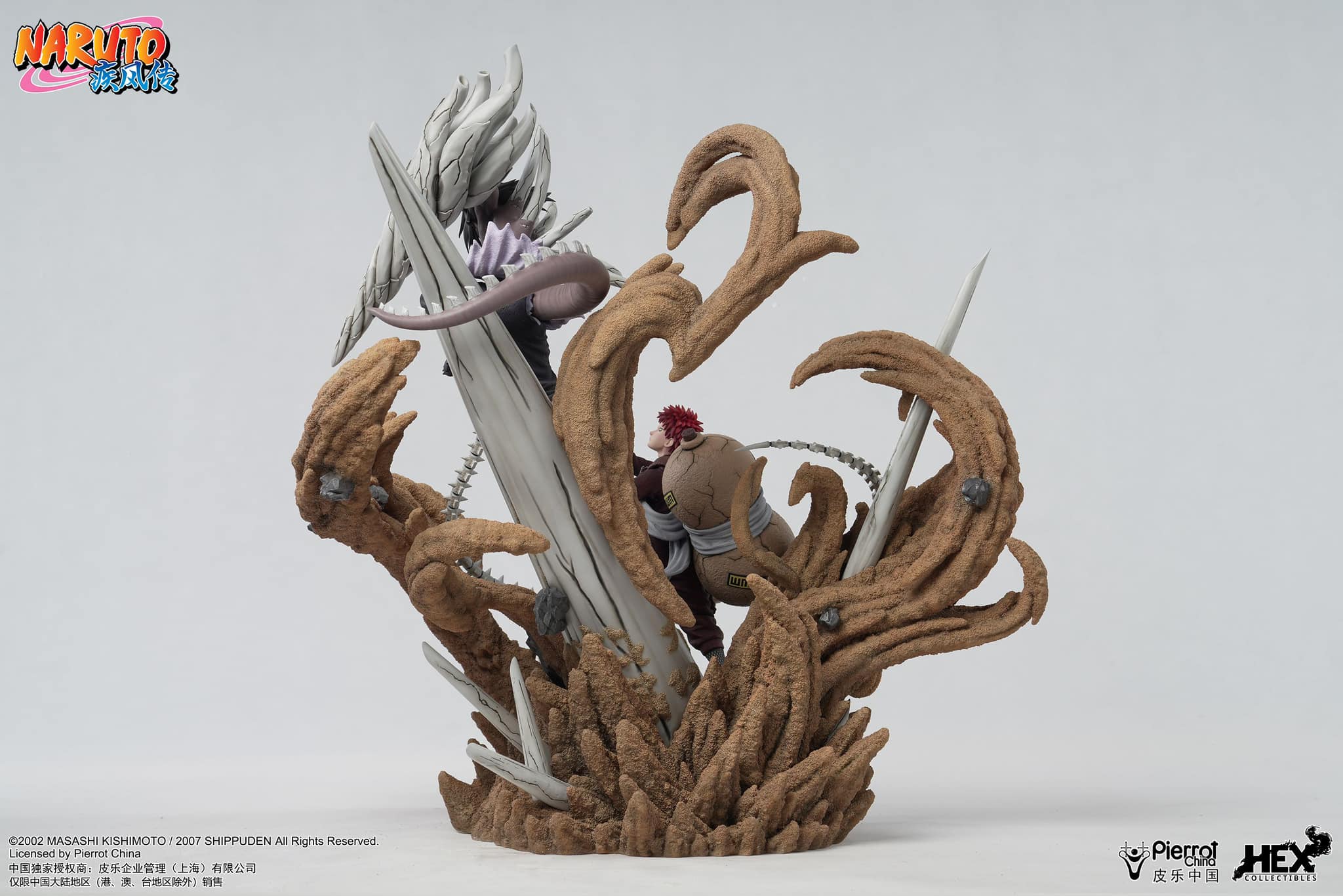 [สั่งจอง]HEX Collectibles : Gaara VS Kimimaro Elite Dynamic Statue