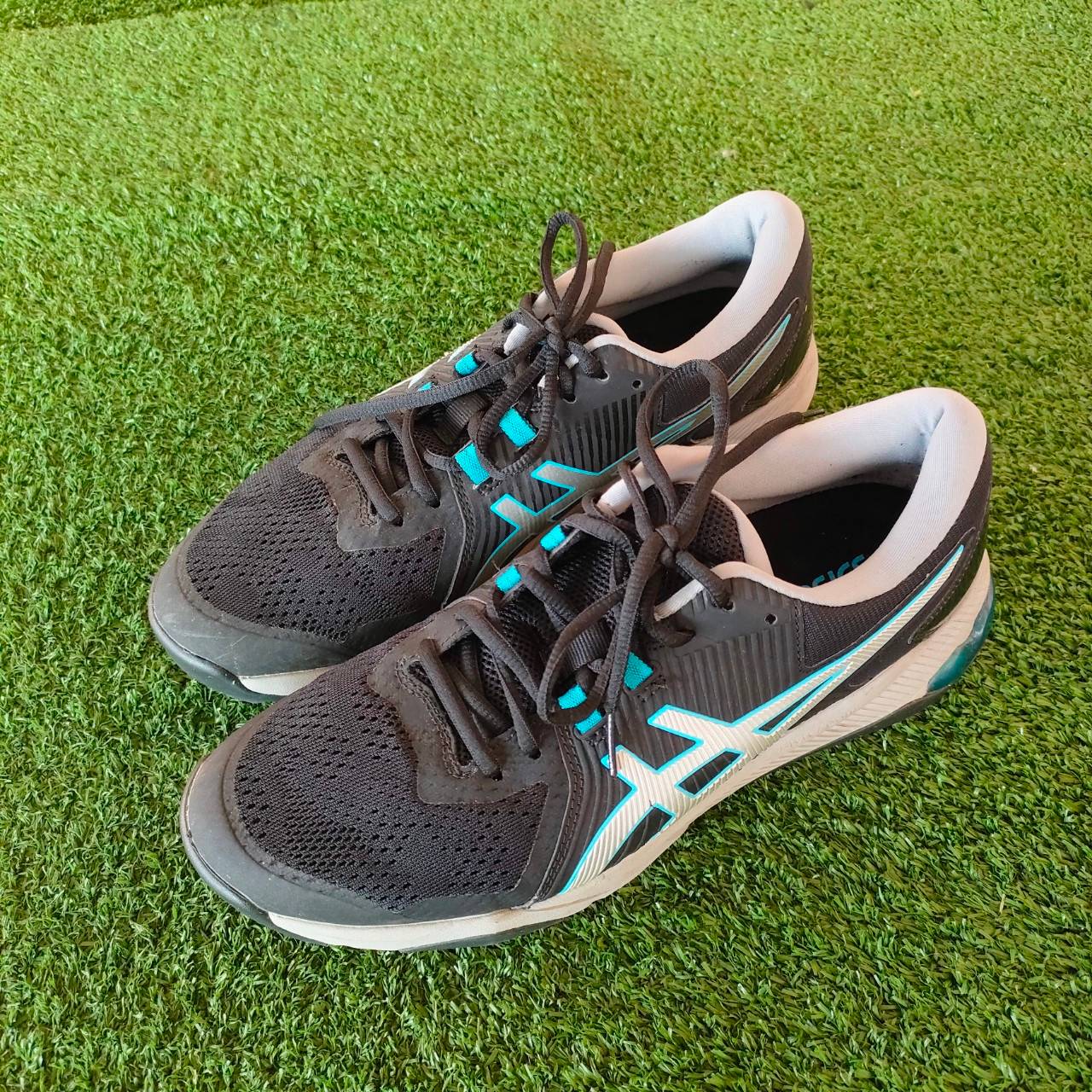 รองเท้ากอล์ฟ asics มือสอง ของแท้ ขนาดไชส์ CM 26.5 US 8 1/2 EURO 42 สภาพสวย ใส่น้อยมากๆ ของใหม่ราคาแพง ไม้กอล์ฟมือสอง ของแท้ BY NakaraLuxurious