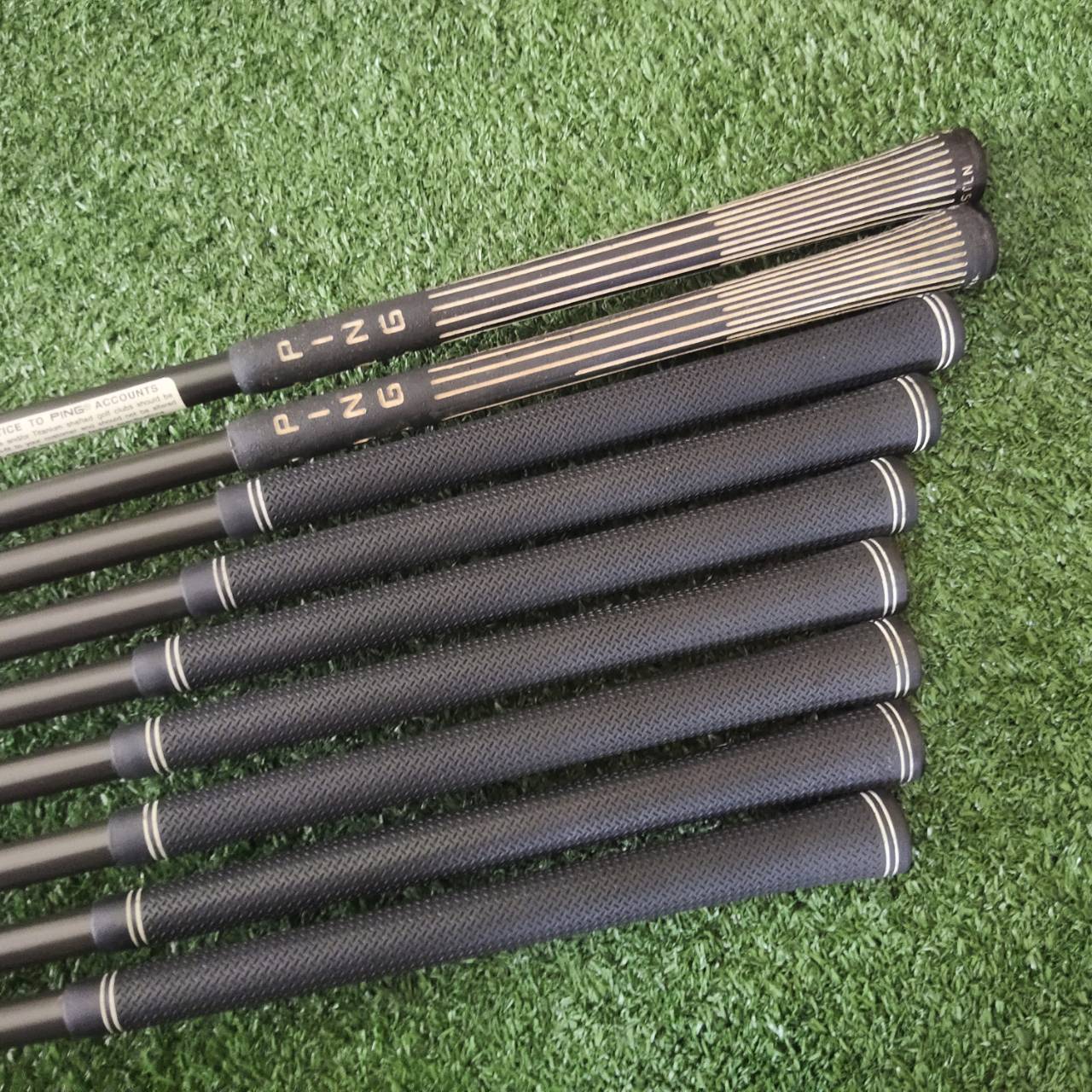 ชุดเหล็ก PING ZING KARSTEN ก้านกราไฟต์ผลิตจาก ALDILA FLEX R ชุดใหญ่สุด สภาพสวยเดิมทั้งชุด ไม้กอล์ฟพรีเมี่ยมมือสอง
