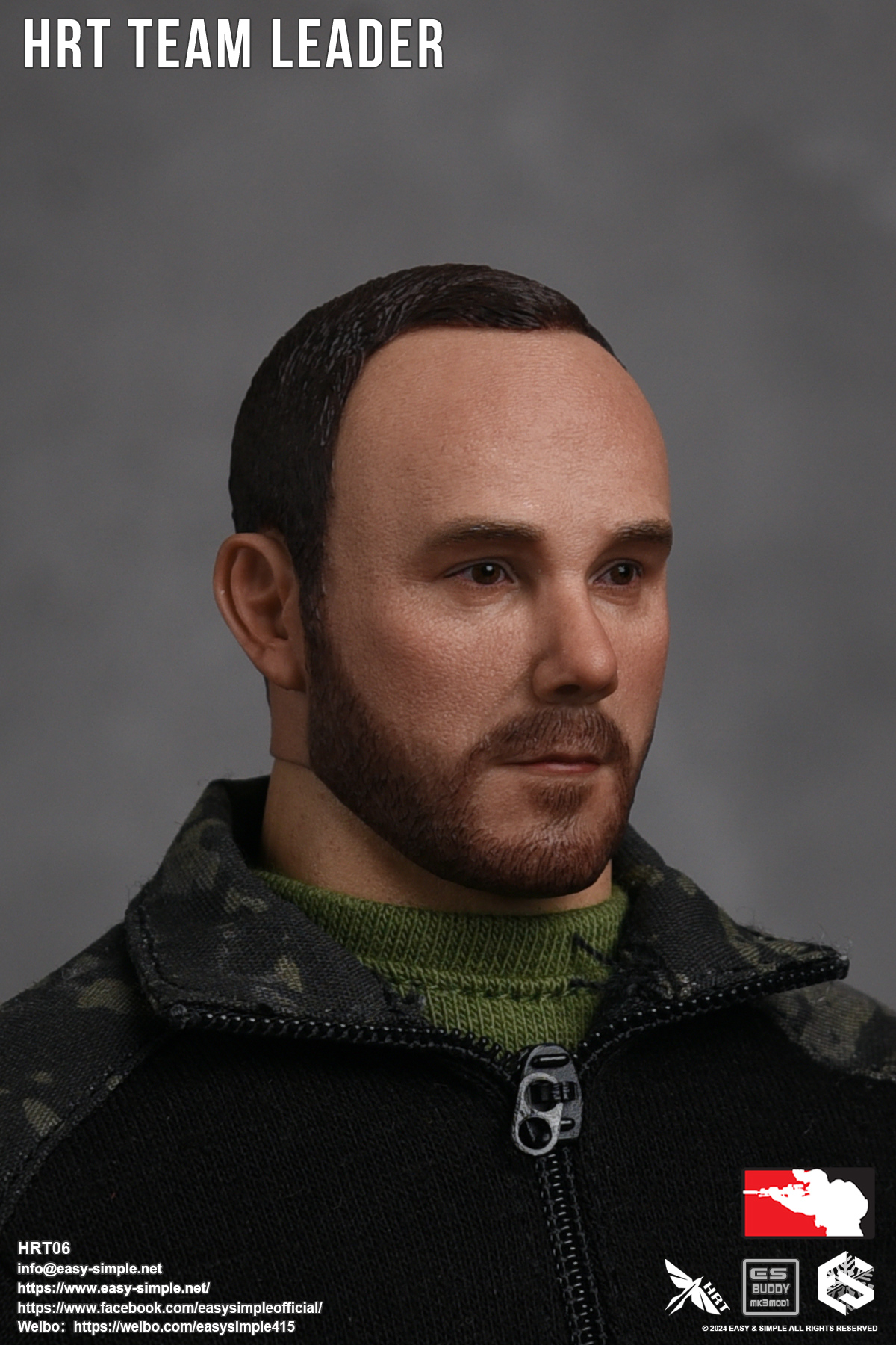 [สั่งจอง]Easy&Simple HRT06 1/6 : HRT TEAM LEADER