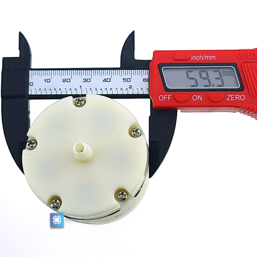 555 Air Pump 12V High Flow Vacuum Pump DIY Manual Fish Tank Aeration Pump Motor Exhaust Pump