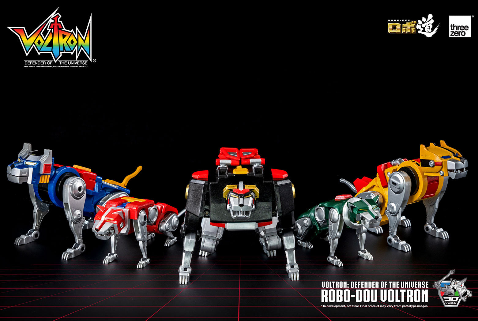 [สั่งจอง]threeZero ROBO-Dou series: Voltron : Defender of Universe