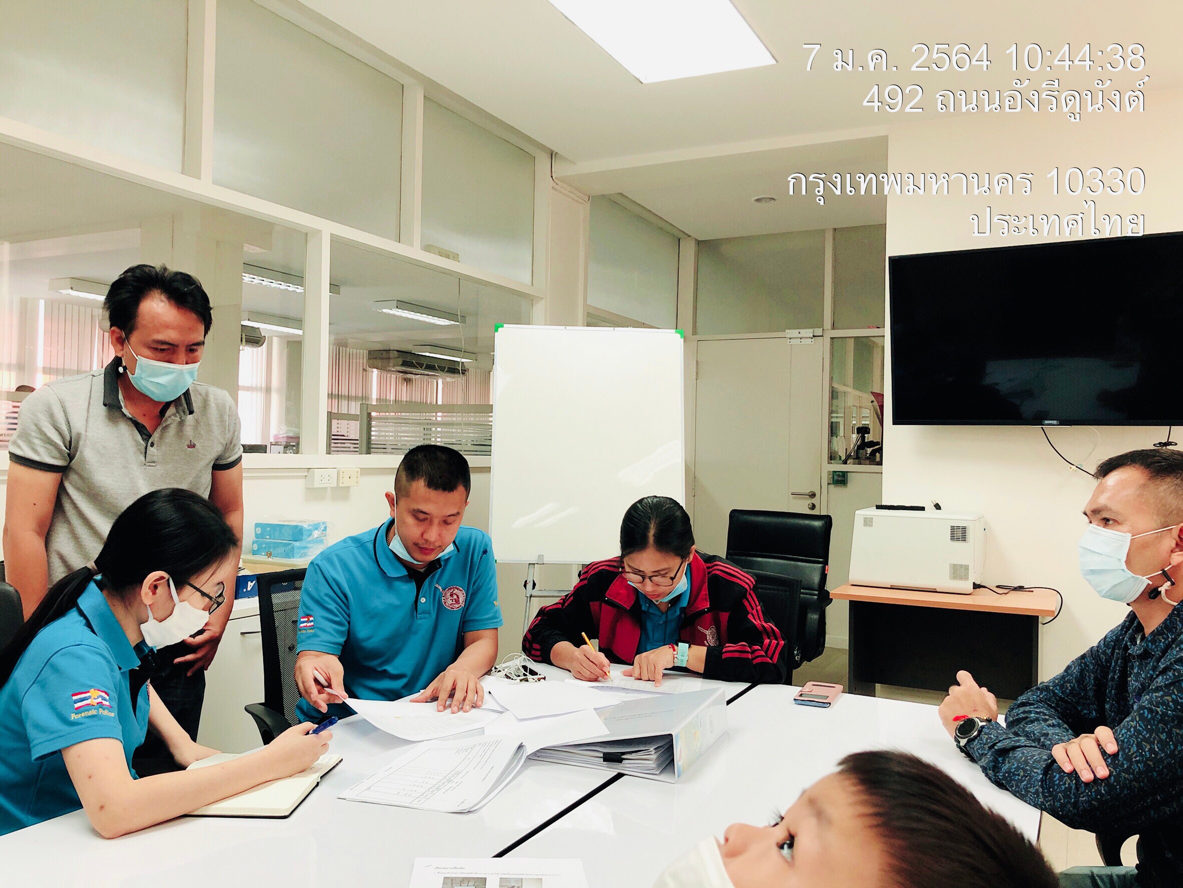 กองพิสูจน์หลักฐานกลาง สำนักงานตำรวจแห่งชาติ ปรับปรุงห้องทดสอบอาวุธปืน