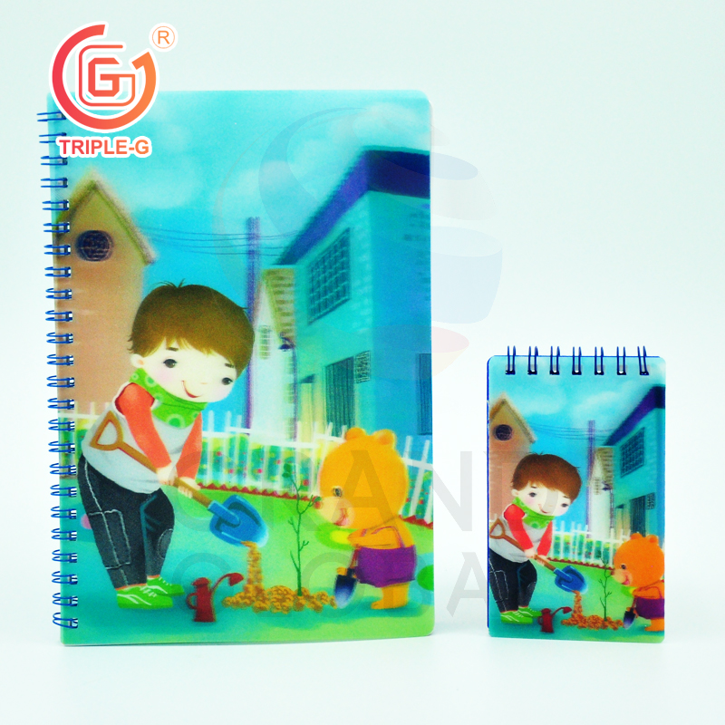 Triple-G สมุดโน๊ต 3 มิติ ลายเด็กรัก