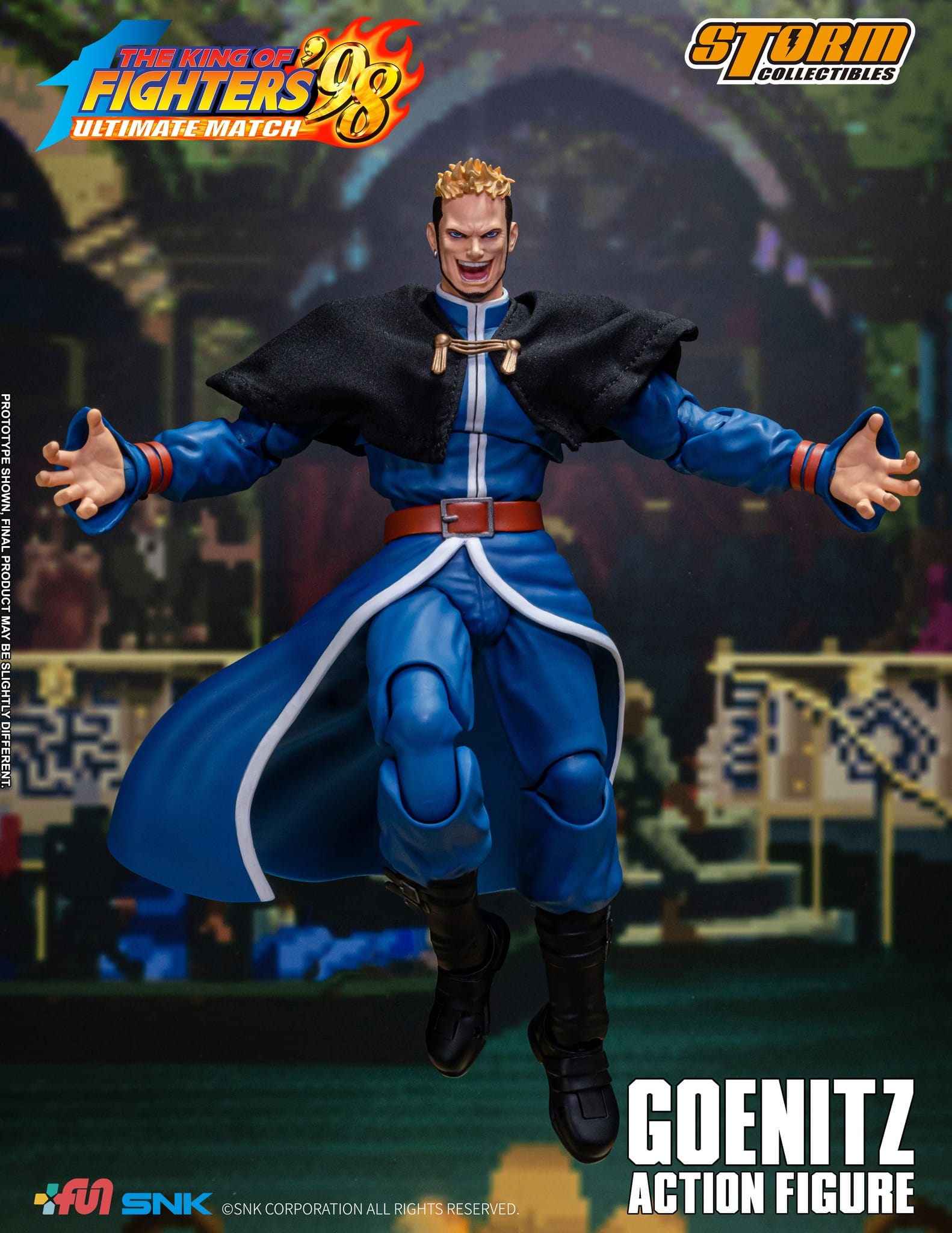 Storm Collectibles KOF 1/12ゲーニッツGOENITZ The King of Fighters '98 Ultimate Match Goenitz 1/12 Scale