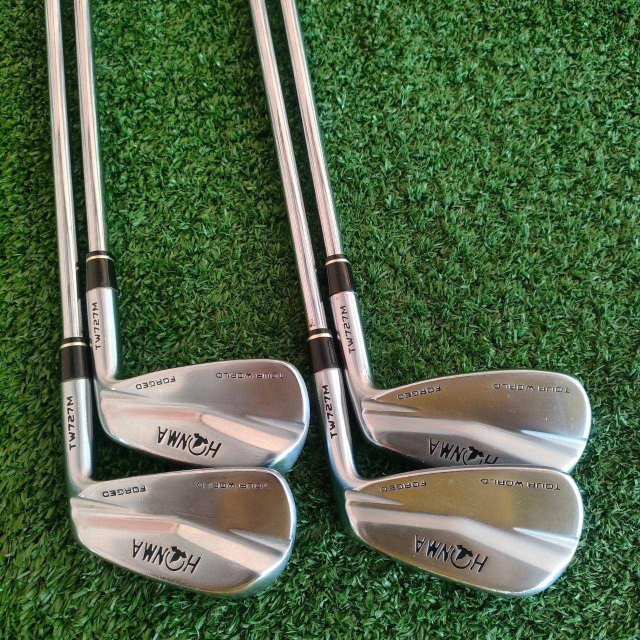 🏌️ ชุดเหล็ก HONMA TW727M TOUR WORLD FORGED มีเหล็ก 7,8,9,10 ก้าน N.S.PRO ZEIOS7 FLEX R สุดยอดวัสดุพรีเมี่ยม จาก JAPAN SAKATA ไม้กอล์ฟมือสอง ของแท้ BY NakaraLuxurious