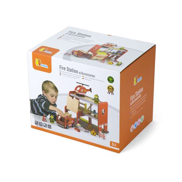 ชุดไม้ประกอบสถานีดับเพลิง ,ของเล่นเสริมพัฒนาการ ,ของเล่นเสริมทักษะ,ของเล่นเด็ก, สื่อการสอนอนุบาล