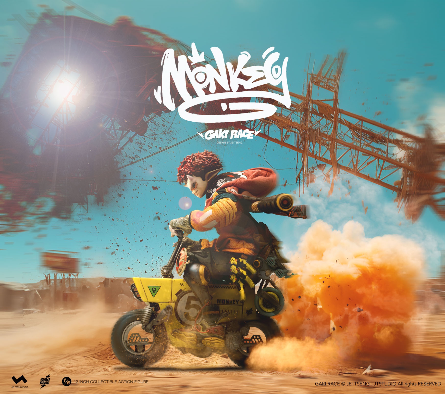 [สั่งจอง]JTSTUDIO 1/6 : GAKI RACE Monkey