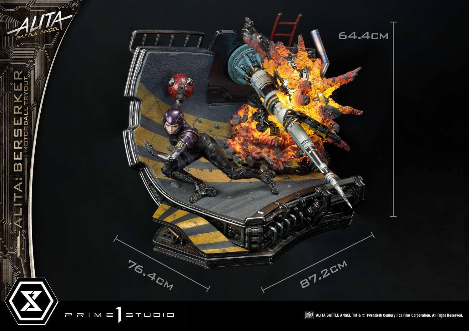 [สั่งจอง]Prime 1 Studio PMABA-02: Alita - Berserker Motorball Tryout