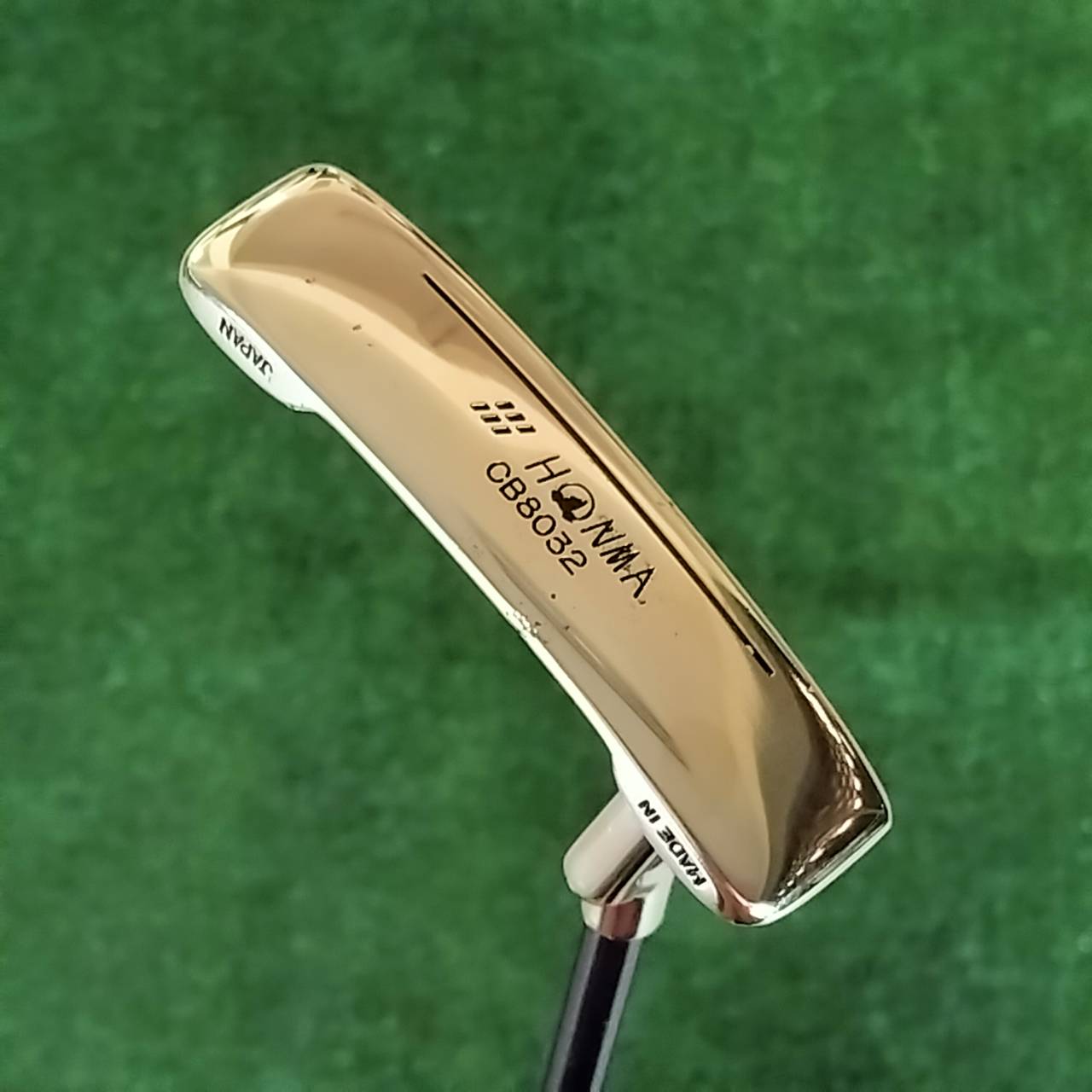 Honma CB8032 Putter Copper Gold Excellent JDM Japan Rare Beautiful Blade Hiro Honma Made In Japan SAKATA ไม้กอล์ฟพรีเมี่ยมมือสอง ของแท้ By NakaraLuxurious
