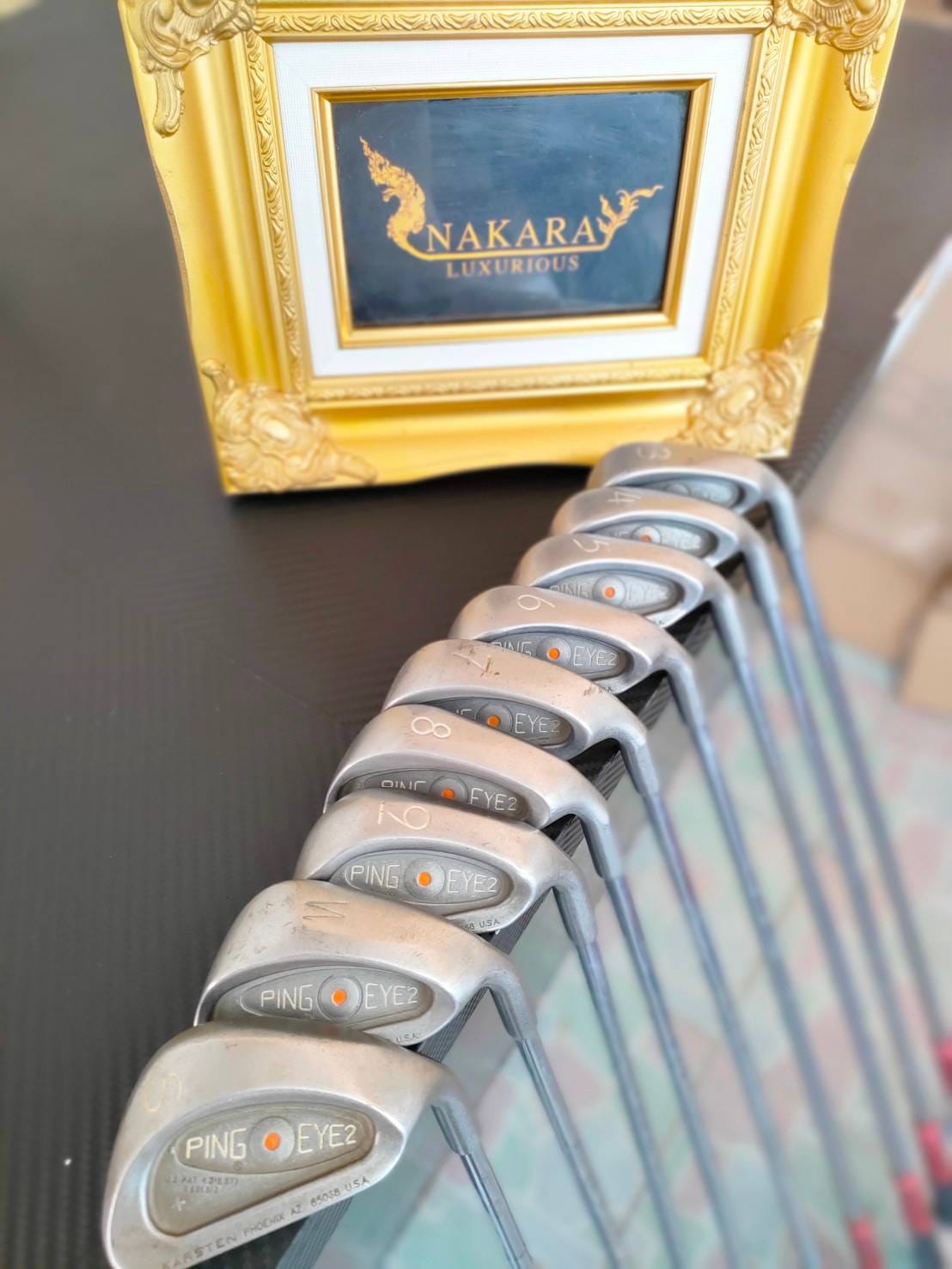 ชุดเหล็ก PING EYE2 จุดส้ม ชุดใหญ่