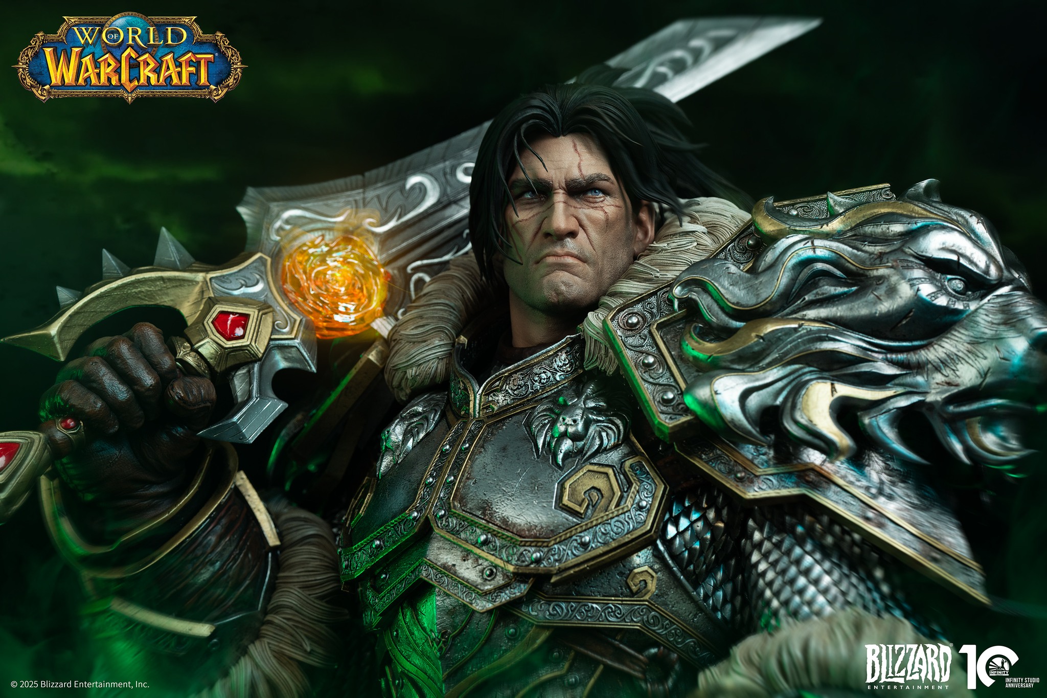 [สั่งจอง] Infinity Studio : Varian Wrynn 1/3 Bust (World of Warcraft)