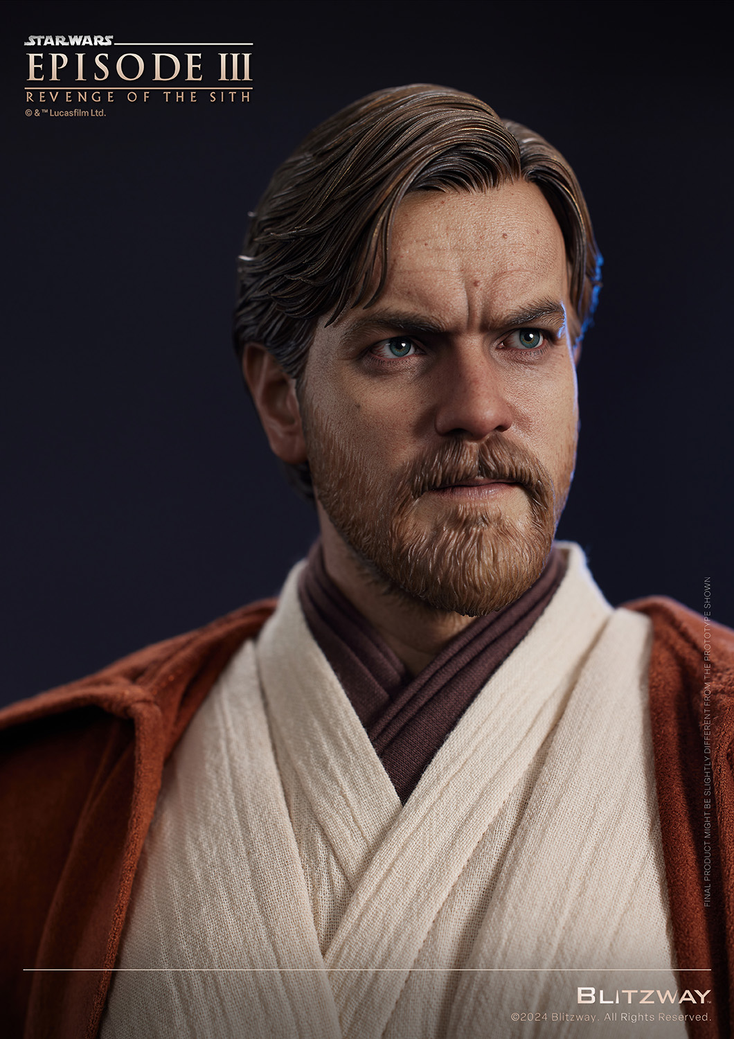 [สั่งจอง] BLITZWAY BW-SS-22902 1/4 : OBI-WAN KENOBI (ผมปั้น)