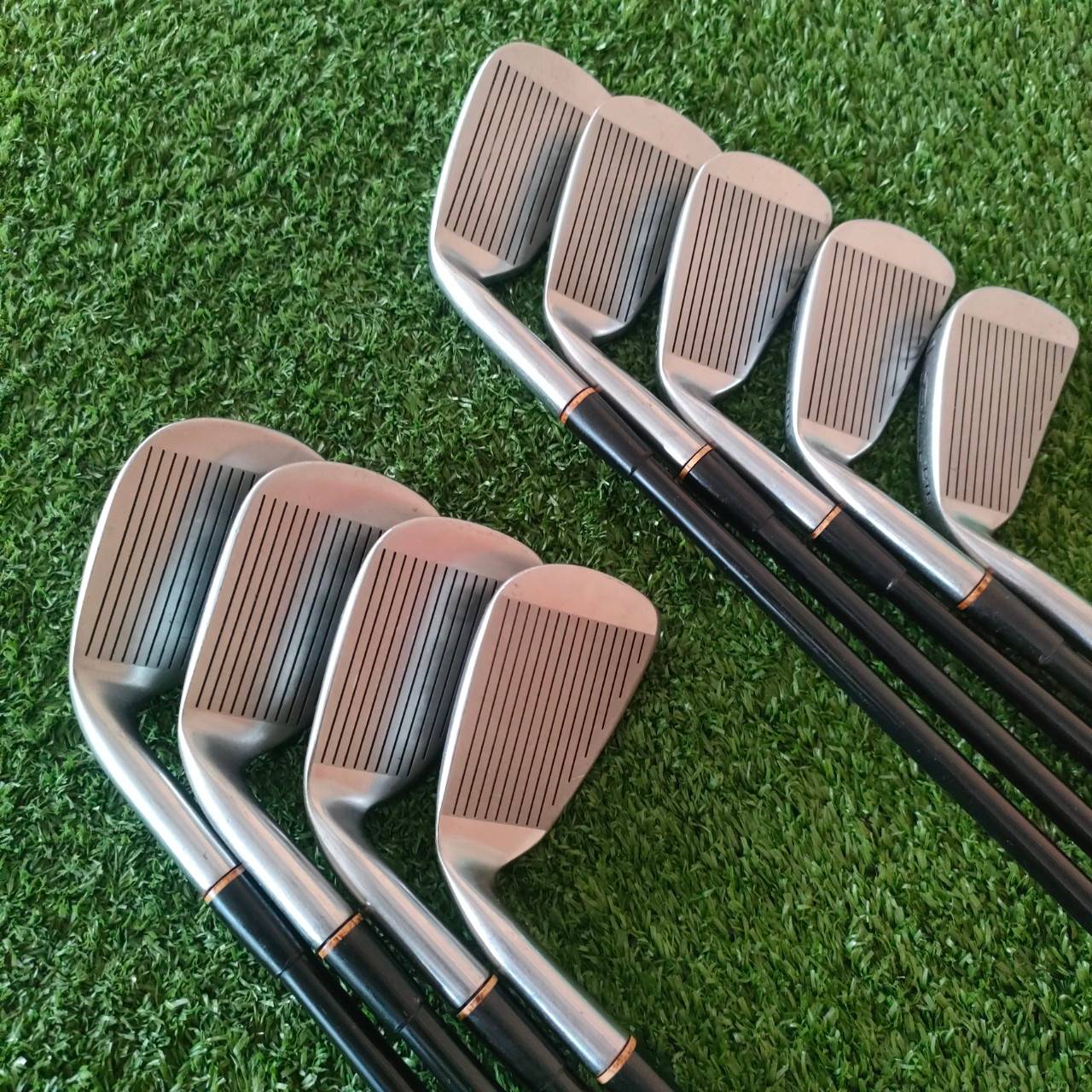 ชุดเหล็ก TITLEIST DTR มีเหล็ก 3-9 เเละ PW SW ก้าน MR-307 FIRM ( SR ) DISTANCE THROUGH RESEARCH ตีไกลมาก ด้วนสุดยอดเทคโนโลยี!! ไม้กอล์ฟมือสอง ของแท้ BY NakaraLuxurious