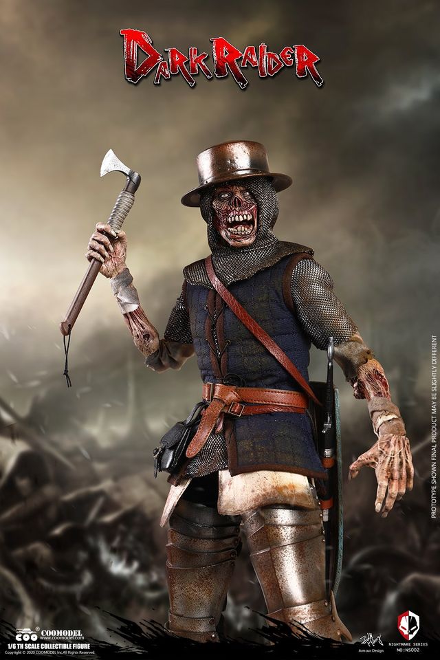 [สั่งจอง]COOMODEL 1/6 NS002 NIGHTMARE SEIRES (DIECAST ALLOY) - DARK RAIDER