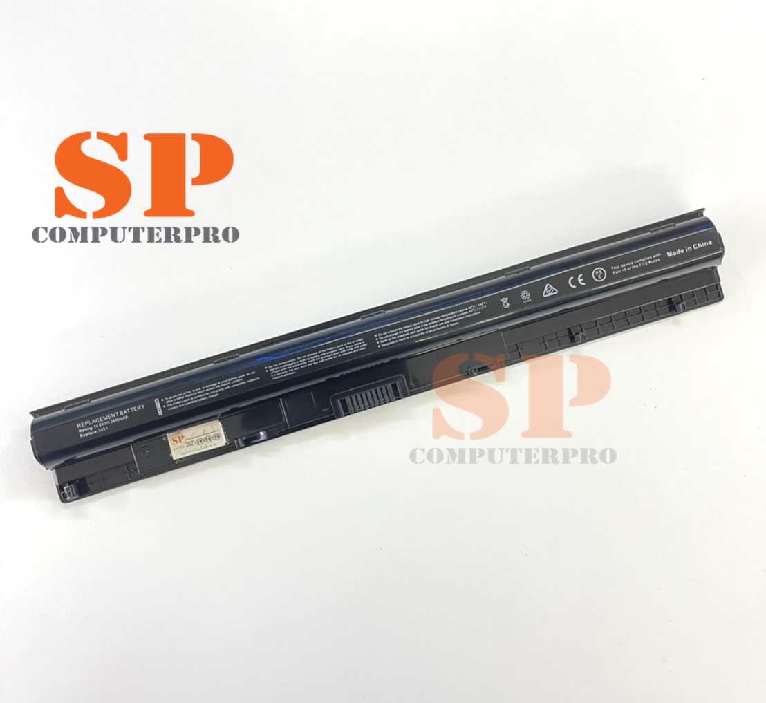 DELL BATTERY แบตเตอรี่ของเทียบ DELL INSPIRON 15UR 3451 3452 3467 3551 3458 3558 5458 5459 5468 5558 5559 model: M5Y1K