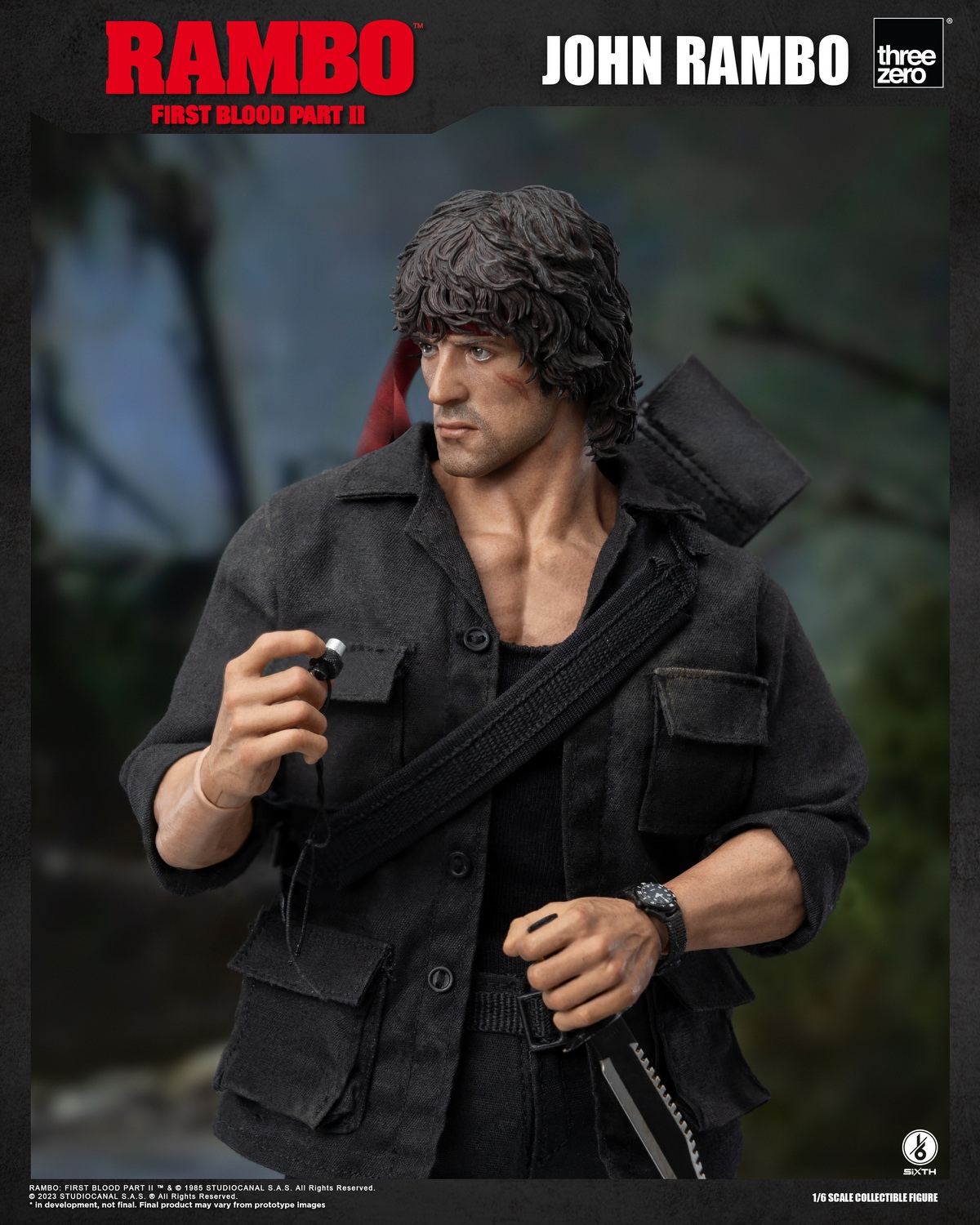 [สั่งจอง] Threezero 1/6 : Rambo First Blood Part II