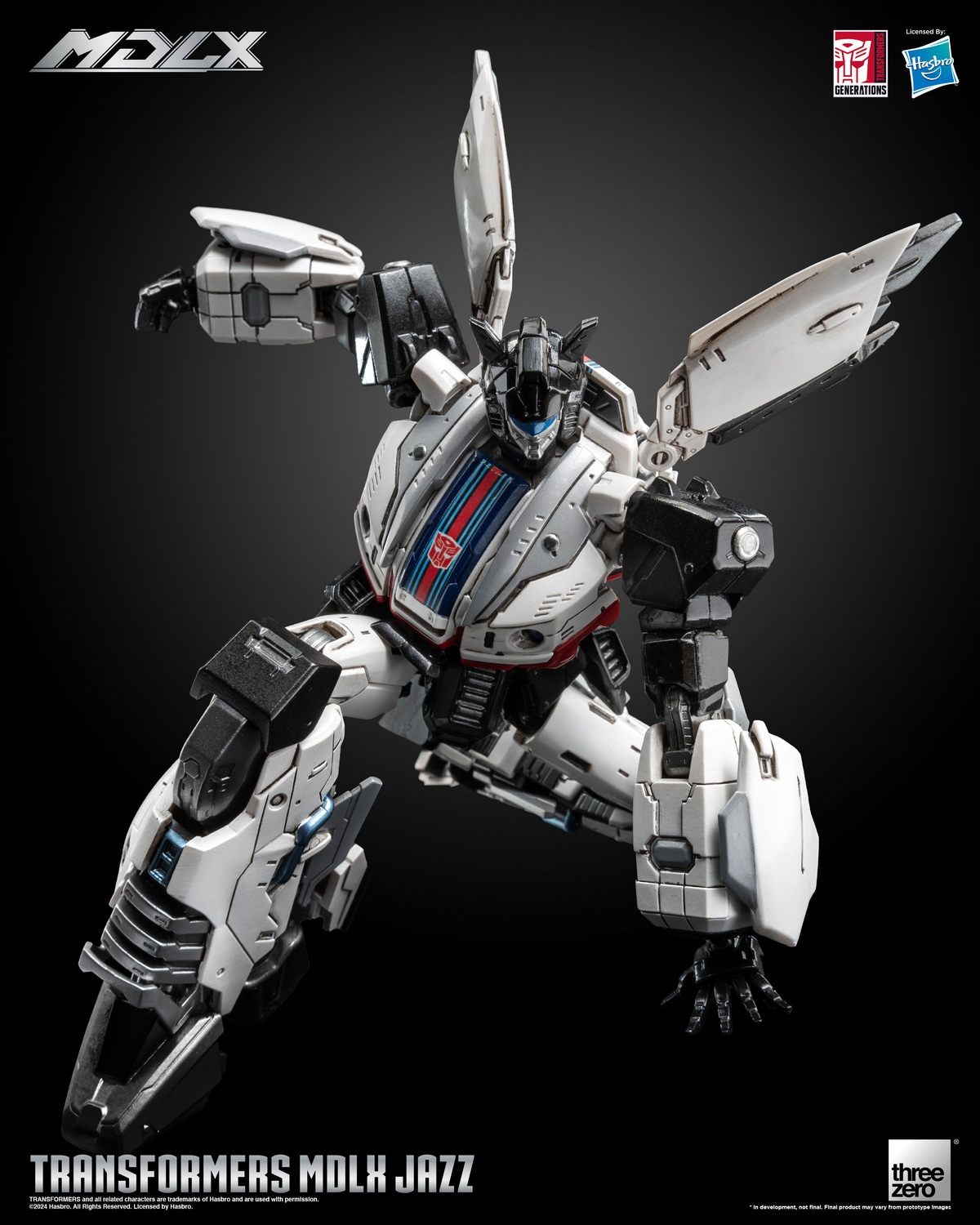 [สั่งจอง] Threezero 3Z03380W0 6" : Transformers MDLX - Jazz