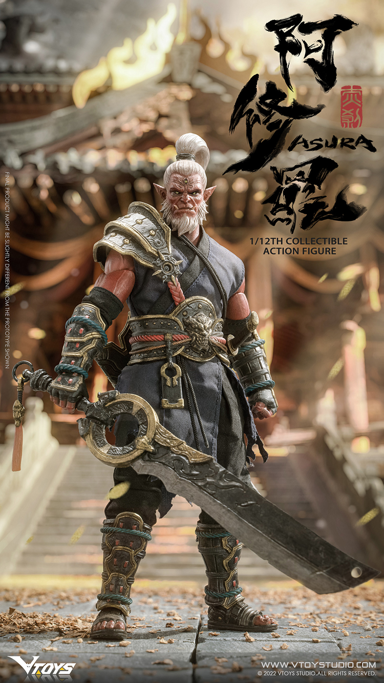 [พร้อมส่ง ] VToys VSD-006 1/12 : Asura Red Demon