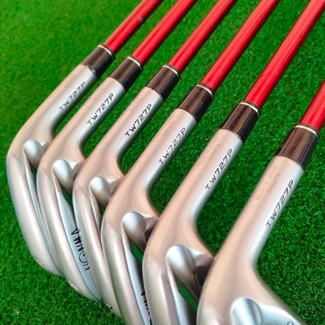 ชุดเหล็ก HONMA TOUR WORLD TW727P FORGED มีเหล็ก 5 -10 ทั้งหมด 6 ชิ้น ก้าน BASSARA FLEX R ชุดนี้ก้านโมสุดแพงครับ
