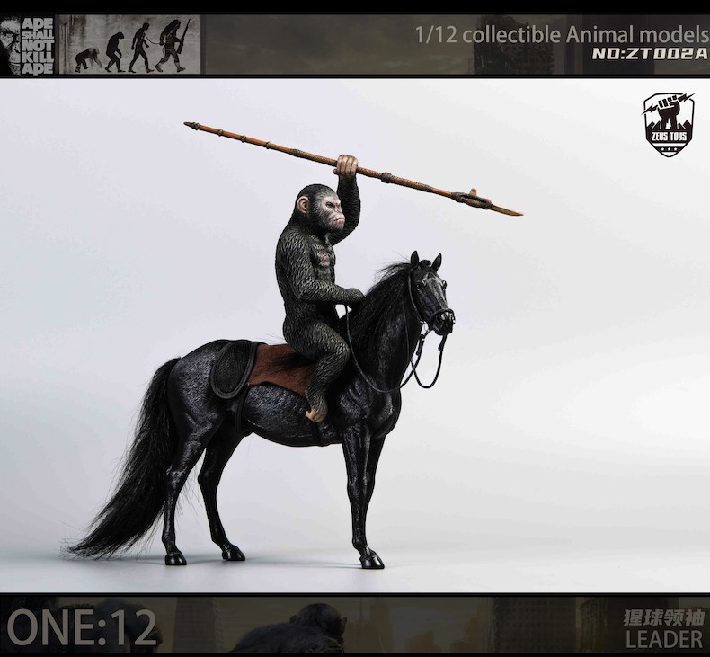 [สั่งจอง]Zeus Toys ZT002 1/12 : Gorilla Leader