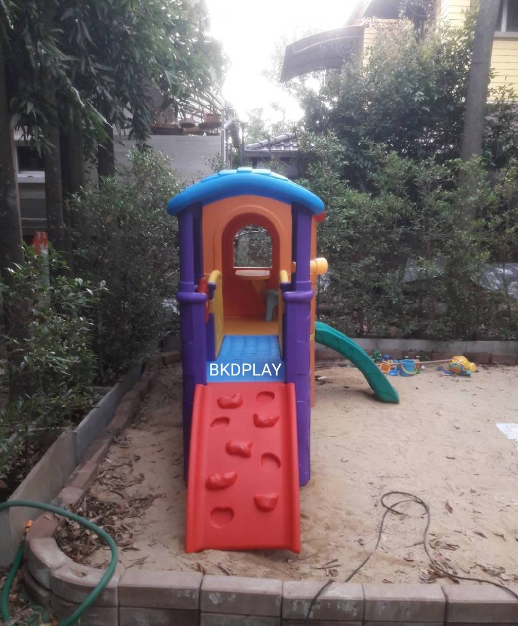 บ้านน้อย2ชั้นหลากสี บ้านสไลเดอร์ สไลเดอร์พร้อมปีนป่าย บ้านสไลเดอร์ของเล่น บ้านน้อยสองชั้น สไลเดอร์บ้าน,กระดานลื่น , เครื่องเล่นสนามในร่ม กลางแจ้ง kidszone พร้อมส่ง