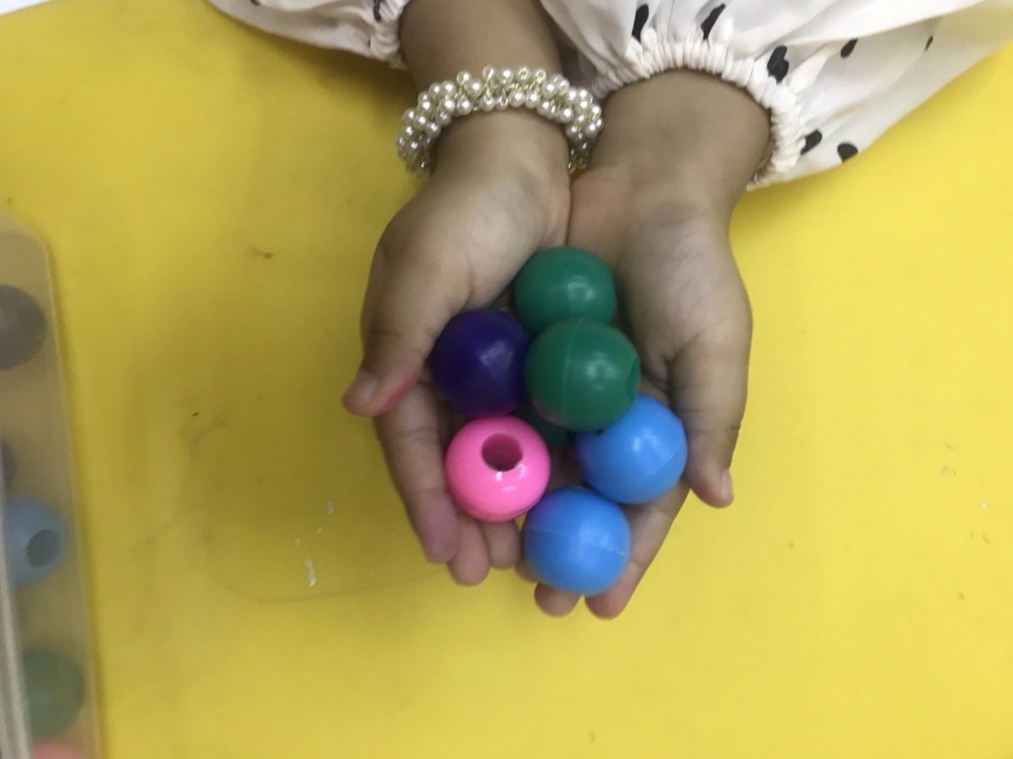 ลูกปัดอนุบาล100 เม็ด, ของเล่นเสริมพัฒนาการ, ของเล่น สื่อการสอนเด็กอนุบาล พร้อมส่ง