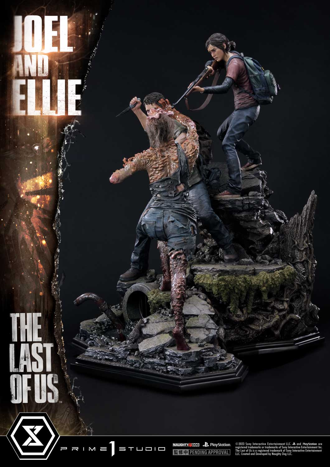 [สั่งจอง]Prime 1 Studio 1/4 : Joel ＆ Ellie (The Last of Us Part 1)