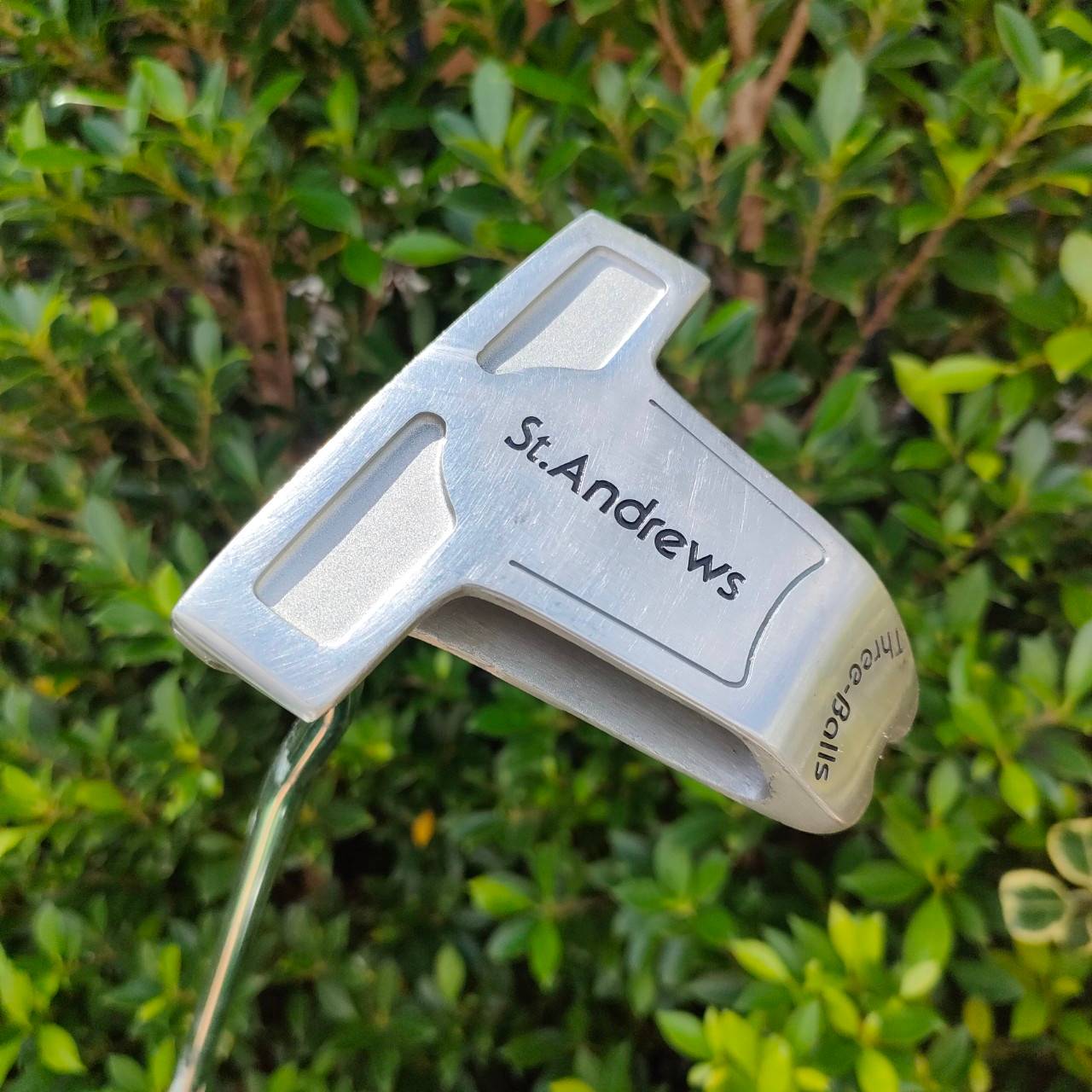 * ไม้กอล์ฟมือซ้าย * PUTTER ST.ANDREWS THREE-BALL เล็งง่ายมากๆ ความยาว 34 นิ้ว พัตต์ดีและ HIGH M.O.I. ชดเชยสูง ทำให้พัตต์ตรงมากๆครับ
