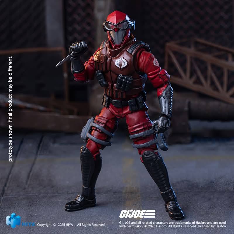 [สั่งจอง] Hiya Toys EMG0461 1/18 : G.I.Joe Crimson Viper