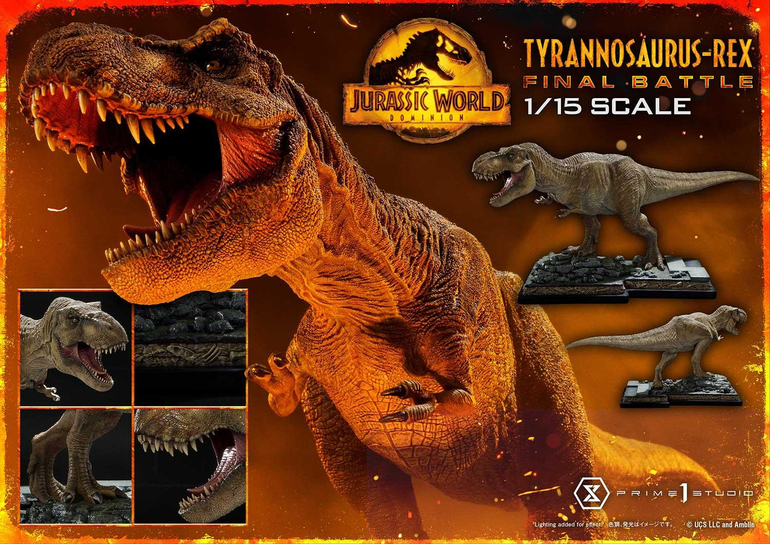 [สั่งจอง] Prime 1 Studio : Tyrannosaurus-Rex Final Battle (Jurassic World: Dominion)