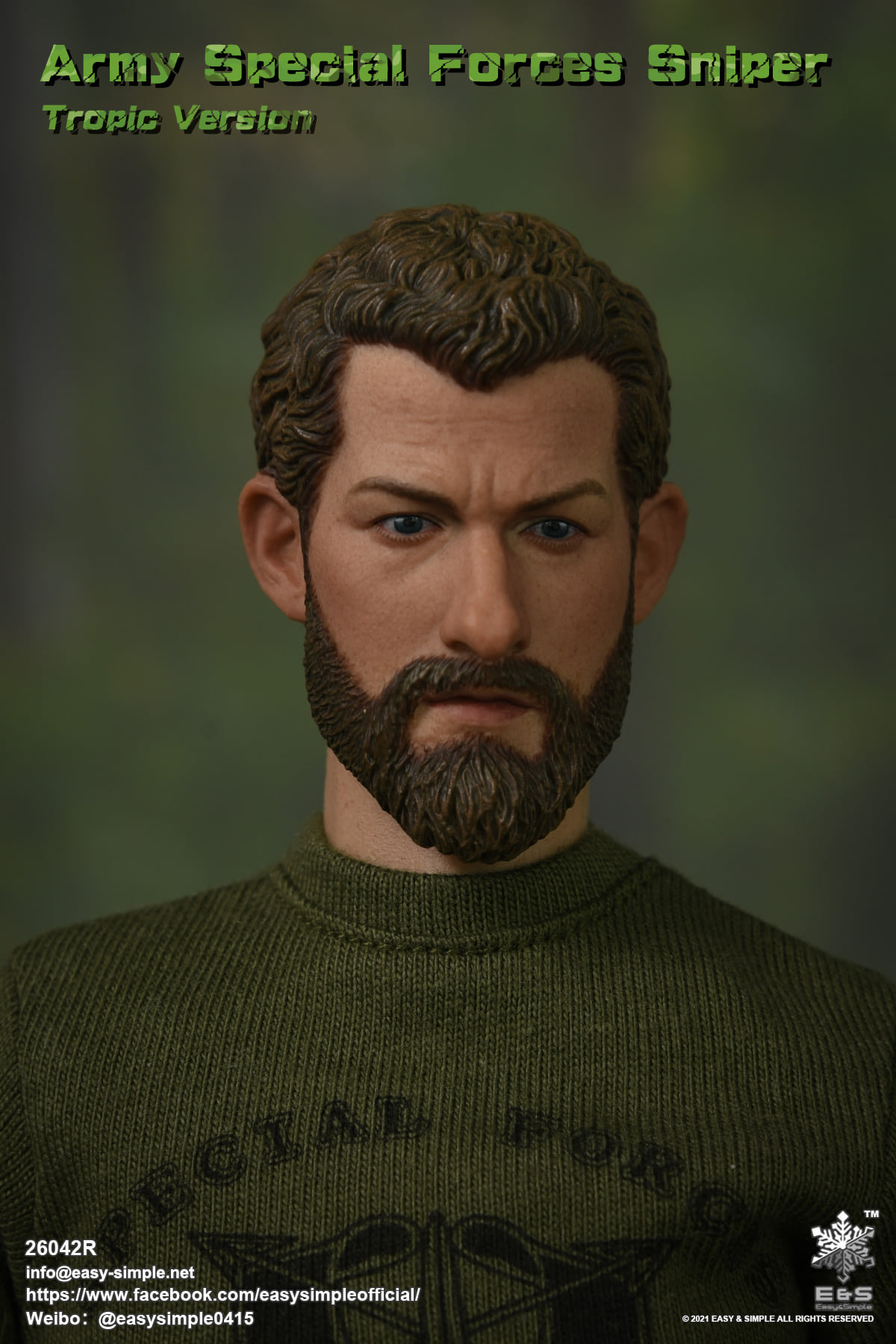 [สั่งจอง]Easy&Simple 26042R 1/6 : Army Special Forces Sniper Tropic Version