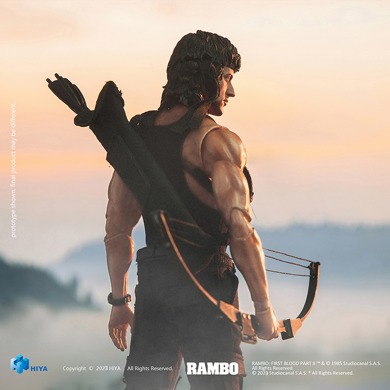 [พร้อมส่ง ] HIYA Toys EXQUISITE SUPER Series 1/12 : Rambo First Blood2 ESR0099