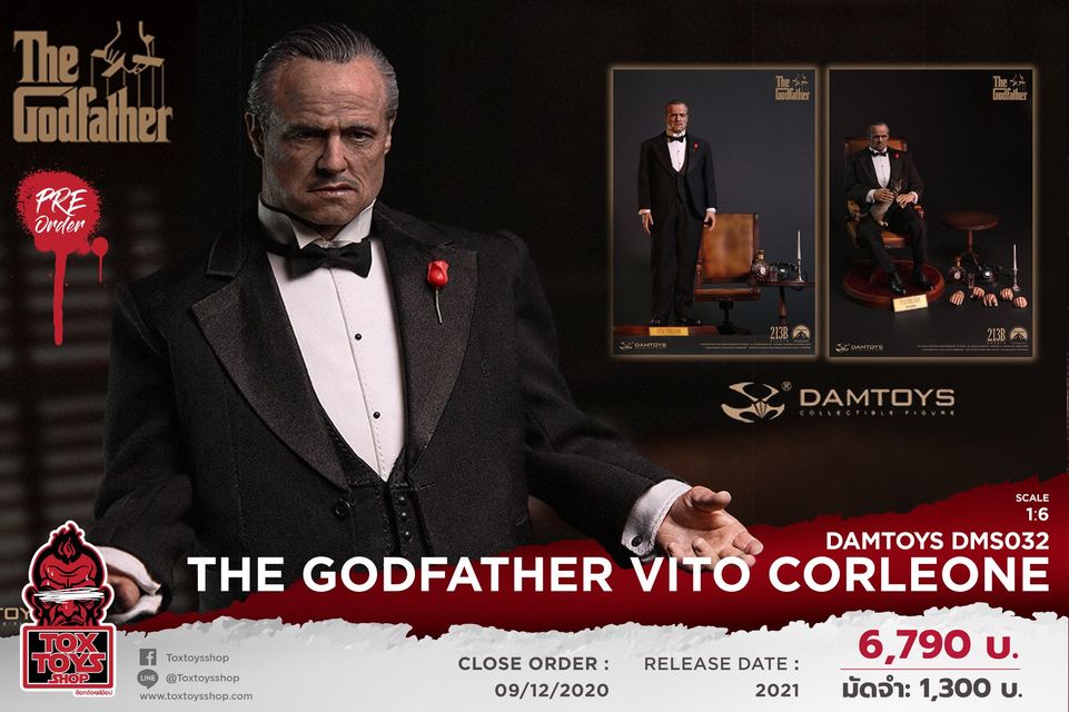 [สั่งจอง]DAMTOYS DMS032 1/6 : The Godfather Vito Corleone