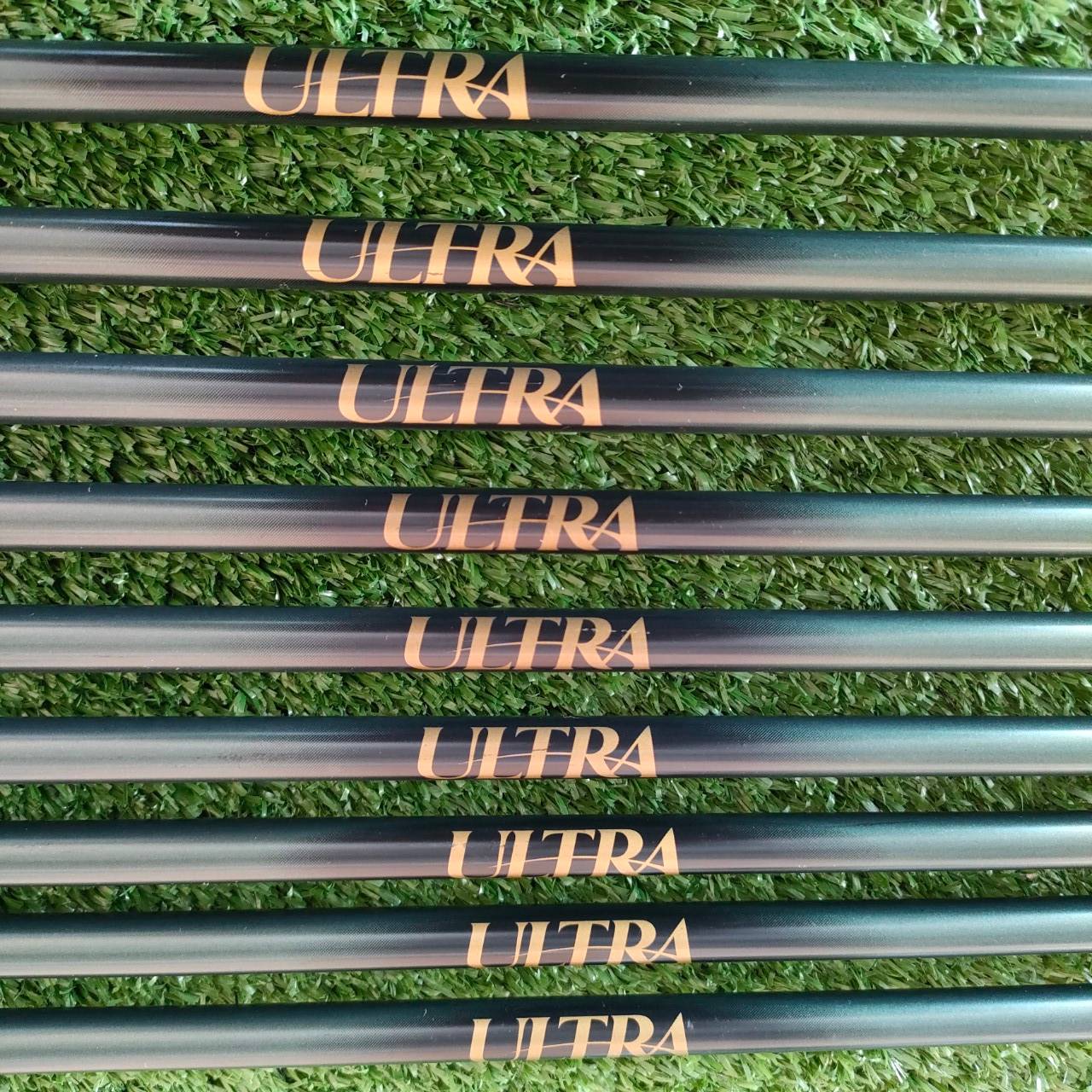 ชุดเหล็ก WILSON SYSTEM 45 มีเหล็ก 3-9 เเละ PW SW ก้าน ULTRA FLEX R ตีง่ายมาก เหล็ก CAVITY ที่วางน้ำหนักไว้ดีมาก ก้านเบาตีสบาย สวยเดิม มาตรฐานมาก!! ไม้กอล์ฟมือสอง ของแท้ BY NakaraLuxurious