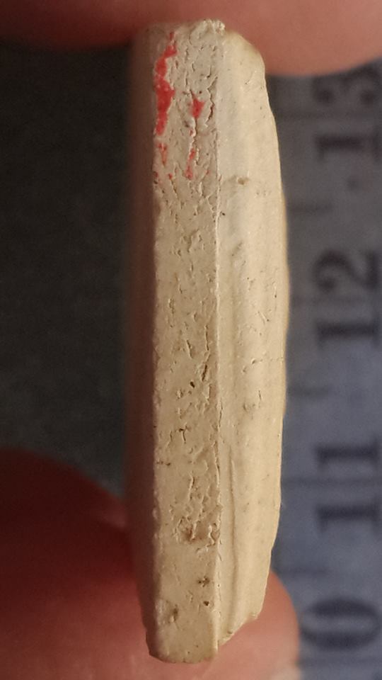 พระผง พระพิมพ์ สมเด็จ วัด ระฆัง หลัง หมึกสี น้ำเงิน