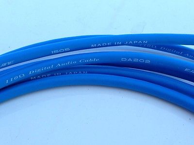 Canare Canare DA202 สาย 2 ไส้ เป็นสายสัญญาณ AES/EBU Digital Audio 110 ohm ใช้สำหรับส่งสัญญาณเสียงแบบดิจิตอล DA202