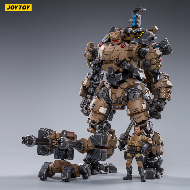 [สั่งจอง]JOYTOY JT0807 1/25 : Steel bone mecha (desert type)