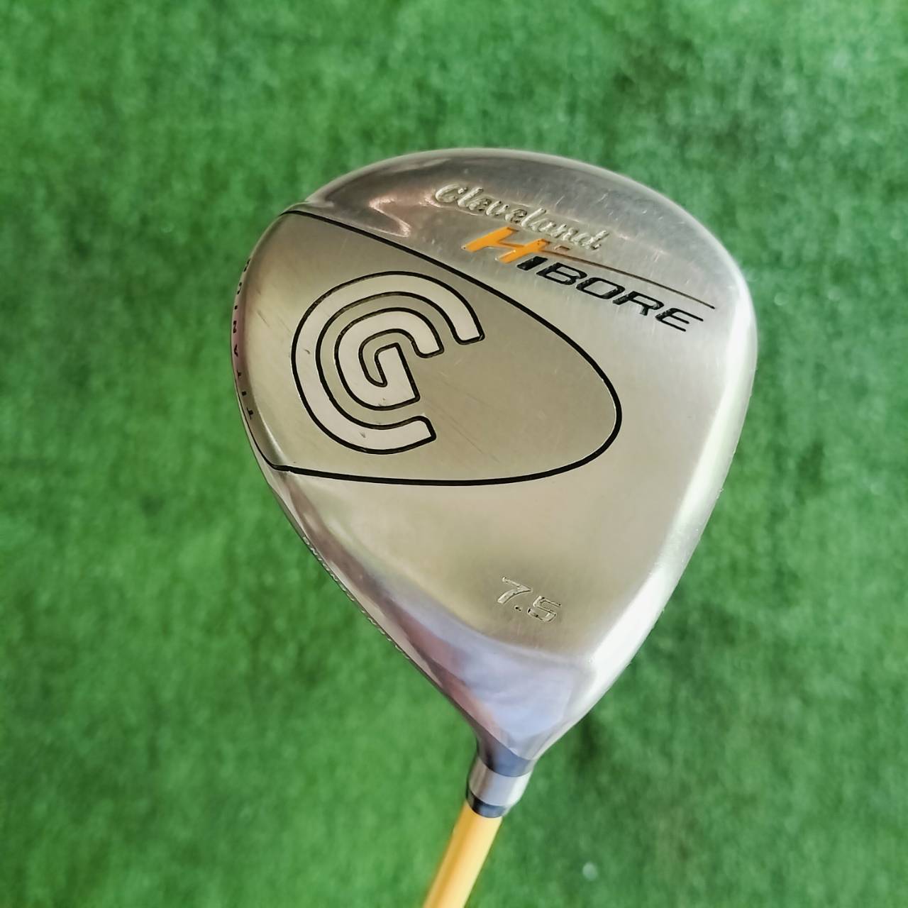 **ตีมันส์มาก** Driver Cleveland Hi Bore องศา 7.5 ก้าน UST 55 GOLD FLEX S กระดองแบบปาด รูปทรงโดดเด่น ไม้กอล์ฟพรีเมี่ยมมือสอง ของแท้ By NakaraLuxurious