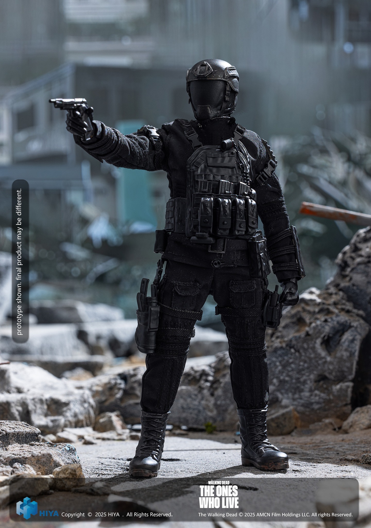 [สั่งจอง]Hiya Toys ESW0318 1/12 : The Walking Dead The Ones Who Lived - Rick