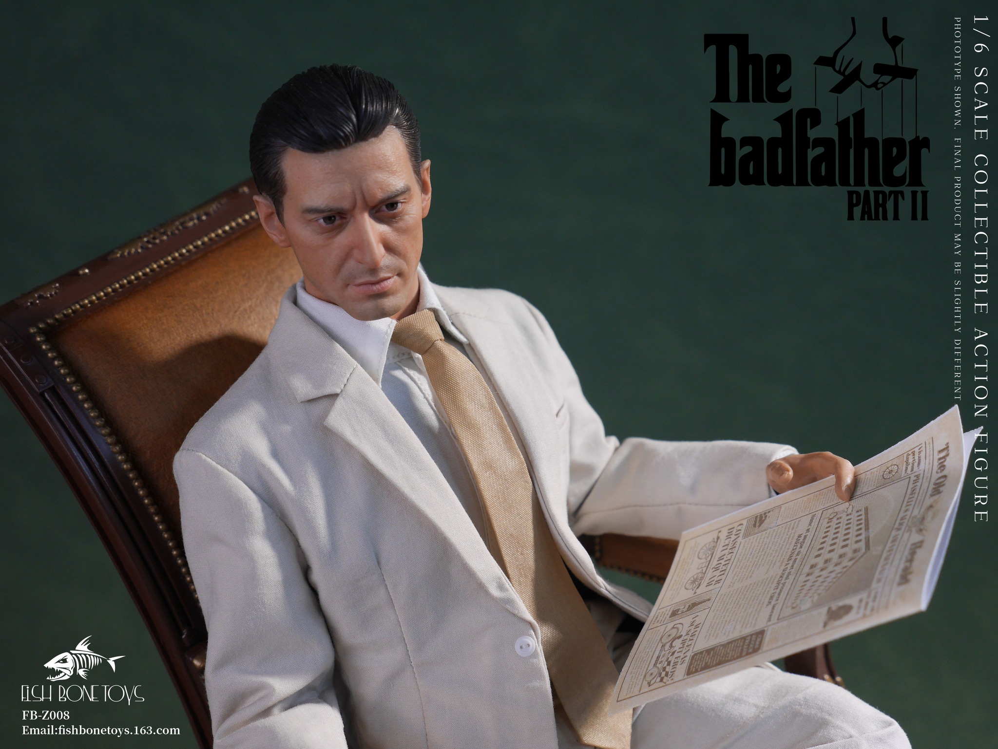 [สั่งจอง]Fish bonetoys No: fb-z008 1/6 : Godfather II Mike