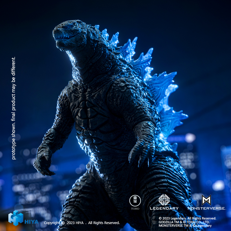 [สั่งจอง] Hiya Toys EXQUISITE BASIC 7" : (Godzilla vs. Kong) - Heat Ray Godzilla Translucent Ver.