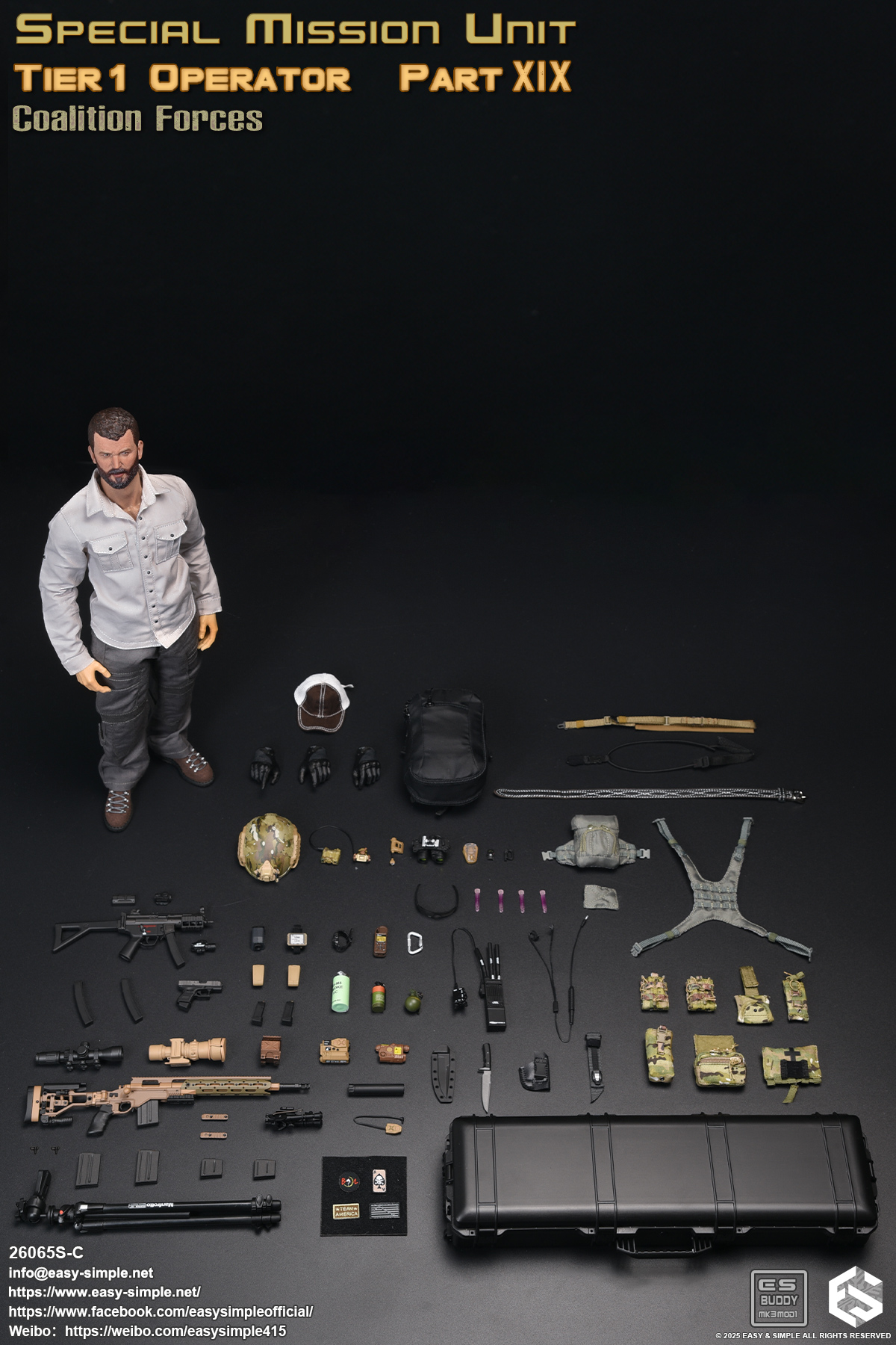 [สั่งจอง]Easy&Simple 1/6 : SMU Tier1 Operator Part XIX Coalition Forces