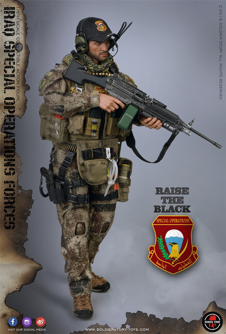 [สั่งจอง] Soldier Story SS107 Iraq Special Operations Forces “ISOF” - Saw Gunner