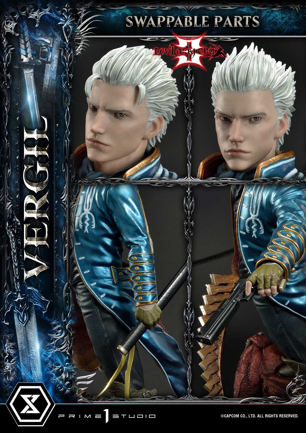 [สั่งจอง] Prime 1 Studio 1/4 Vergil (Devil May Cry 3)